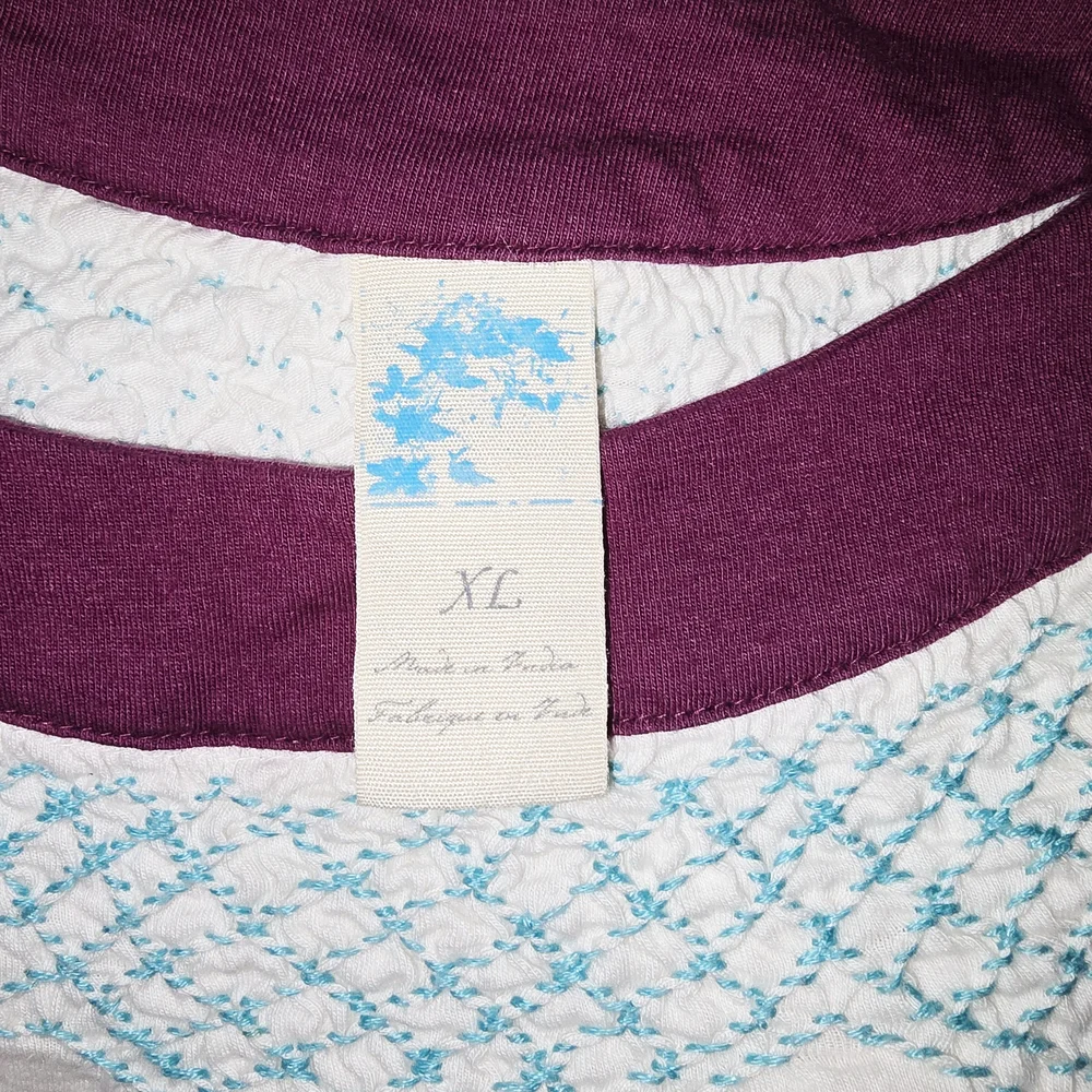 Anthropologie- Geometric Patterned Sleeveless Top - Picture 2 of 3